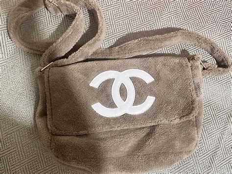 chanel towel bag